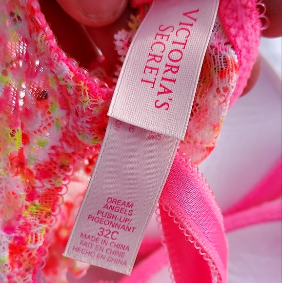 Victoria's Secret Women's Dream Angel's Floral Push-up Bra - Picture 7 of 7